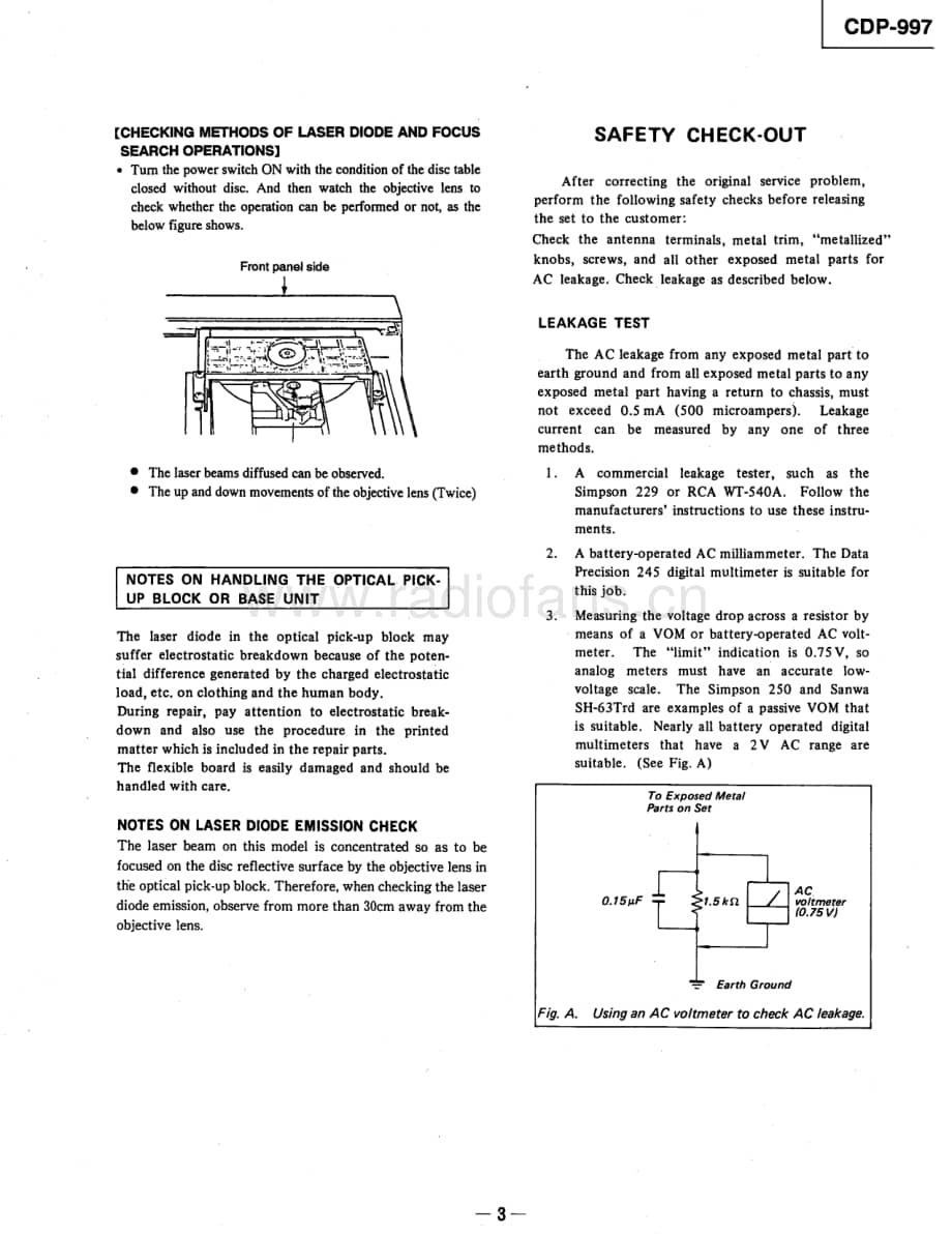 Sony-CDP-997-Service-Manual电路原理图.pdf_第3页