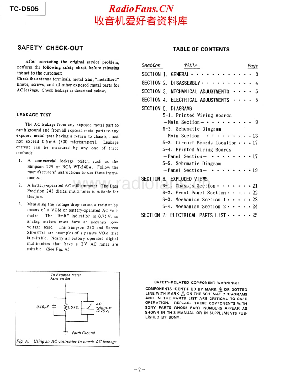 Sony-TCD-505-Service-Manual电路原理图.pdf_第2页