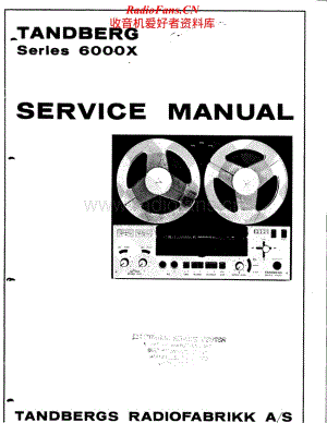 Tandberg-6000-X-Service-Manual电路原理图.pdf