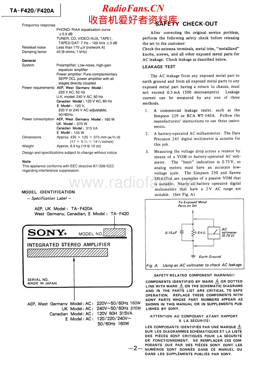 Sony-TA-F420-Service-Manual电路原理图.pdf_第2页