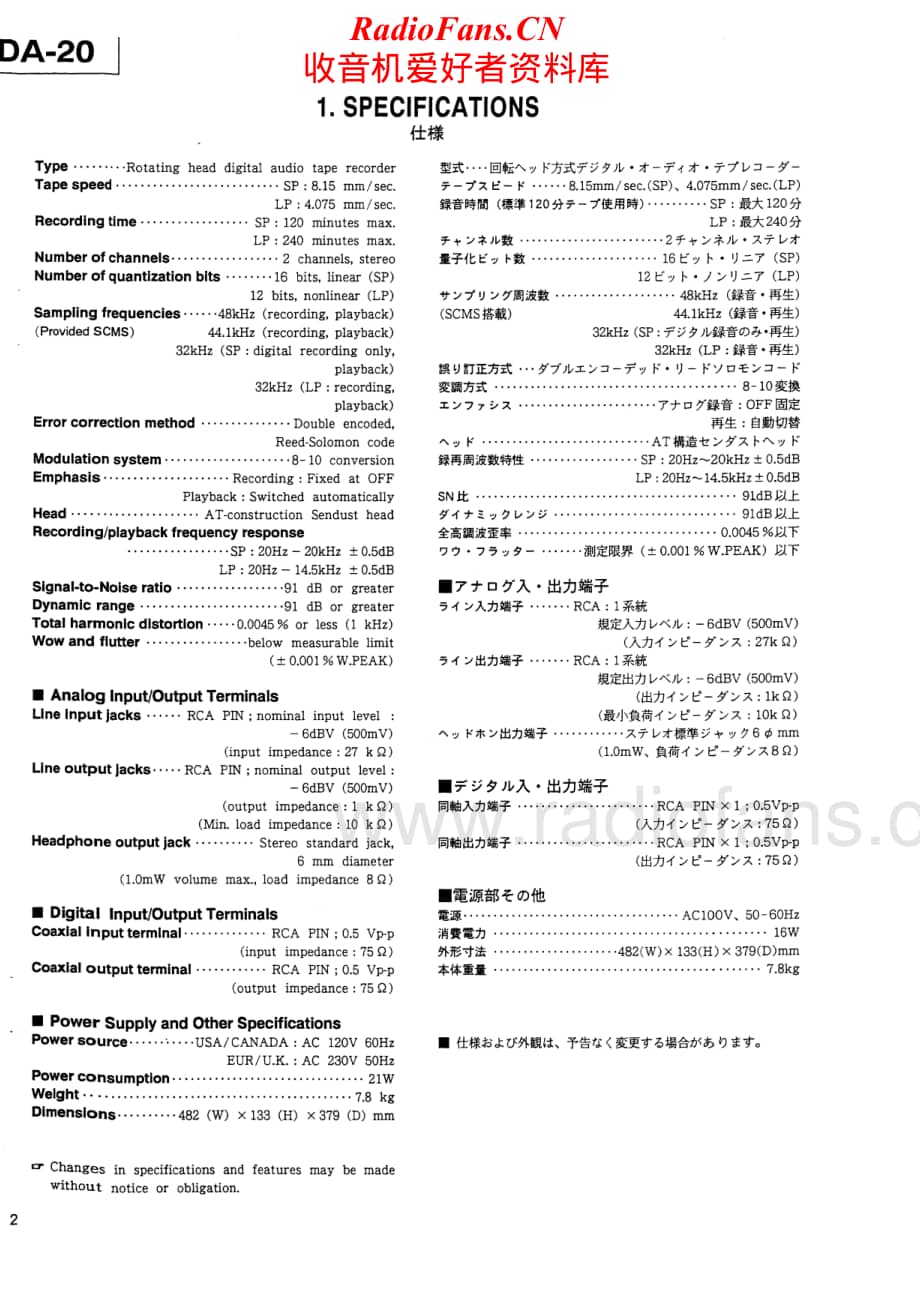 Tascam-DA-20-Service-Manual电路原理图.pdf_第2页