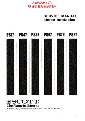 Scott-PS-17-PS-47-PS-57-PS-67-PS-76-PS-87-Service-Manual电路原理图.pdf