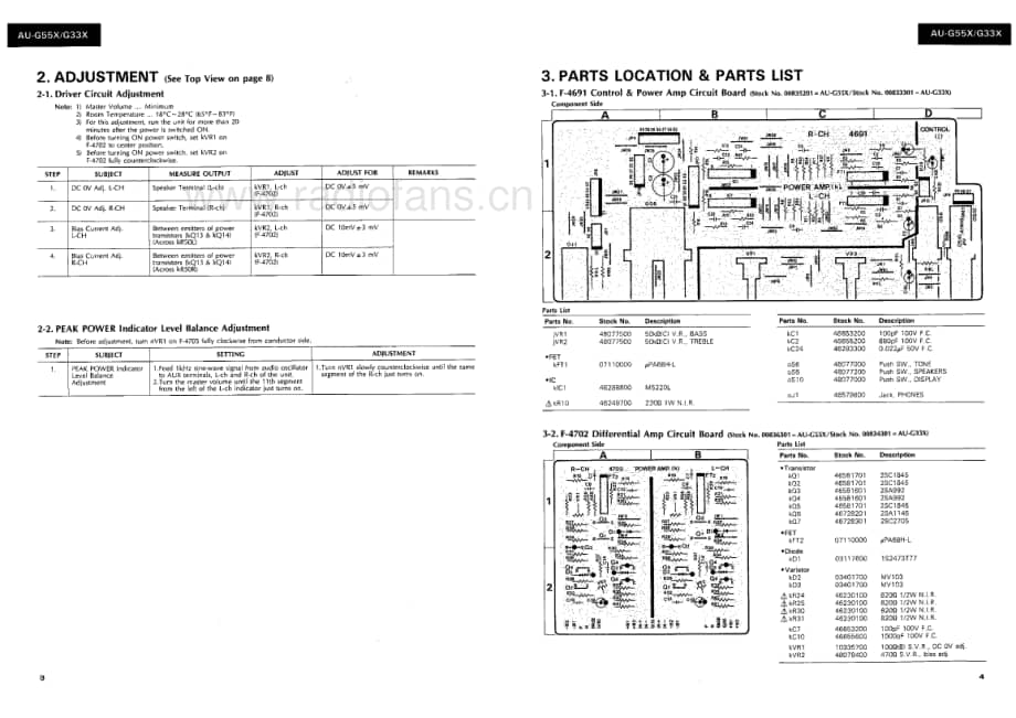 Sansui-AUG-55-X-Service-Manual电路原理图.pdf_第3页