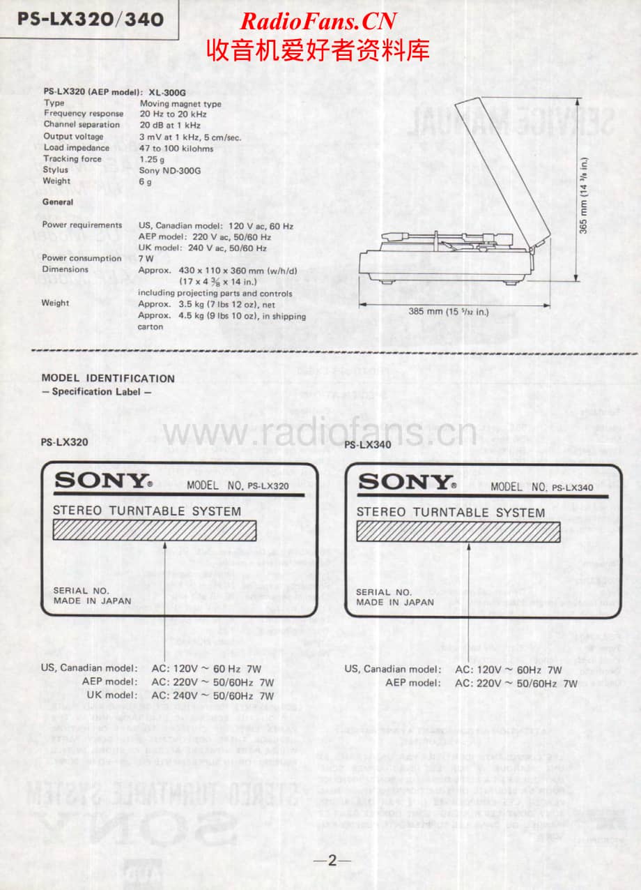 Sony-PS-LX320-Service-Manual电路原理图.pdf_第2页