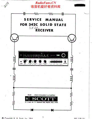 Scott-342C-Service-Manual电路原理图.pdf