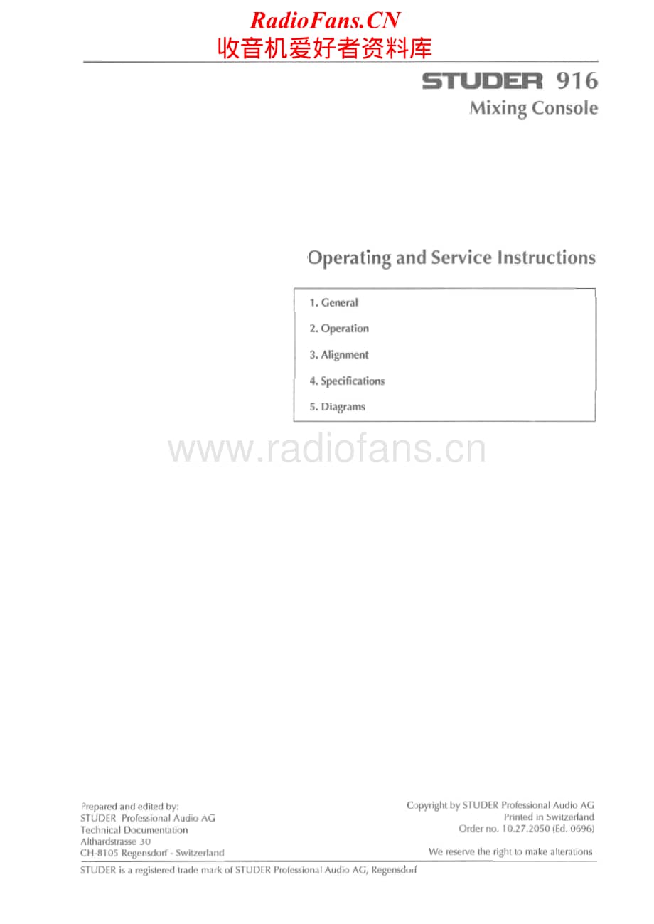 Studer-916-Service-Manual-Section-1电路原理图.pdf_第1页