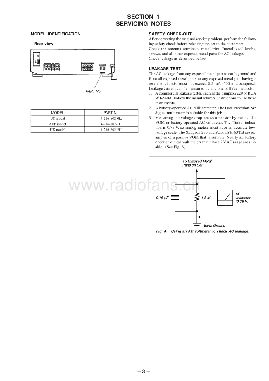 Sony-STR-DE135-Service-Manual电路原理图.pdf_第3页