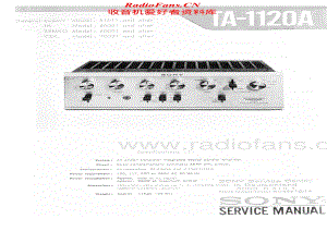 Sony-TA-1120A-Service-Manual电路原理图.pdf