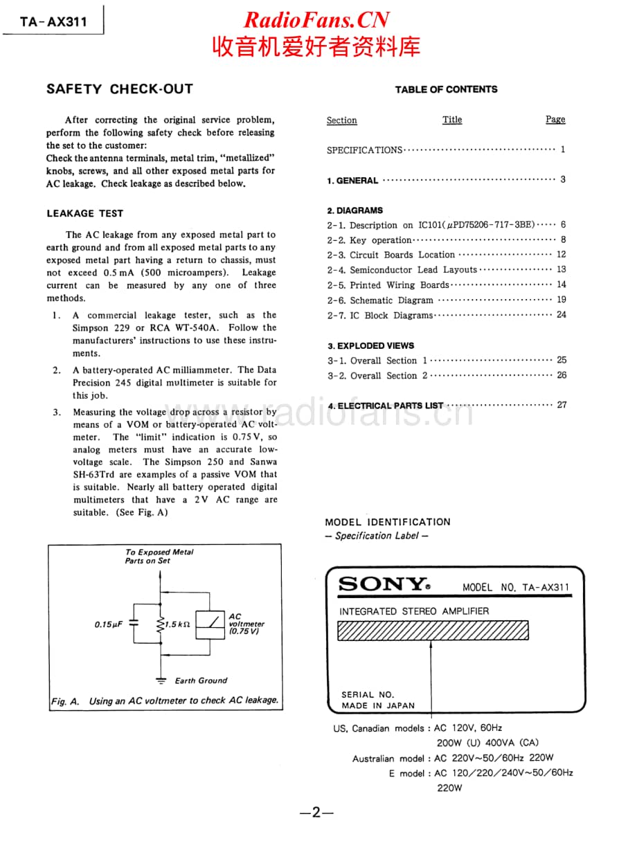 Sony-TA-AX311-Service-Manual电路原理图.pdf_第2页