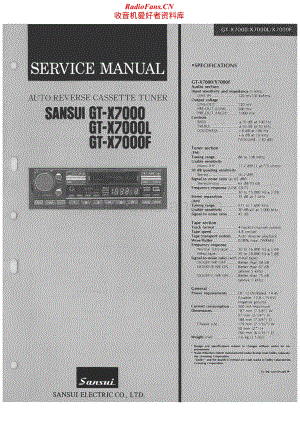 Sansui-GT-X7000-L-Service-Manual电路原理图.pdf