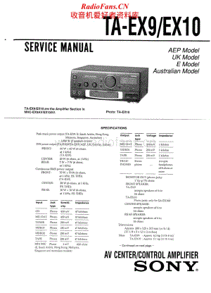 Sony-TA-EX10-Service-Manual电路原理图.pdf