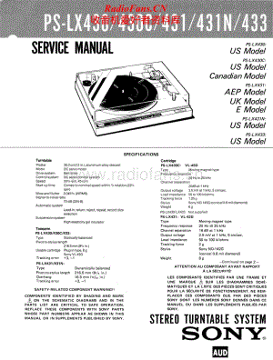 Sony-PS-LX430-Service-Manual电路原理图.pdf