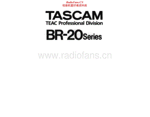 Tascam-BR-20-Service-Manual电路原理图.pdf