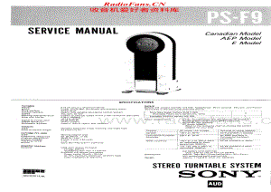 Sony-PS-F9-Service-Manual电路原理图.pdf