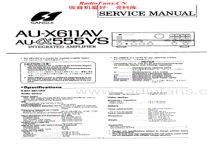 Sansui-AUX-611-AV-Service-Manual电路原理图.pdf