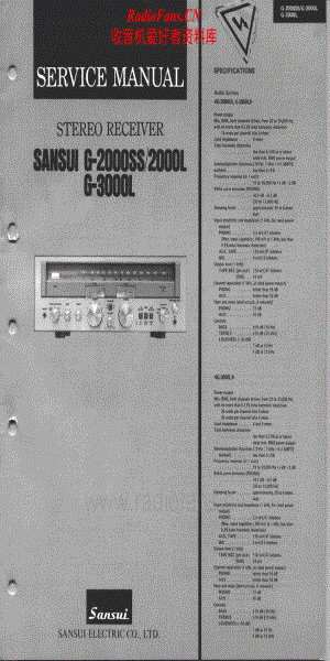 Sansui-G-2000L-Service-Manual电路原理图.pdf