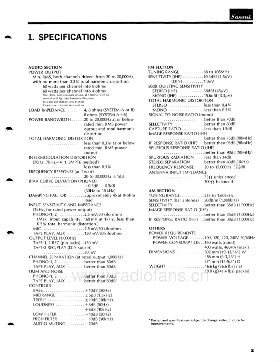 Sansui-7070-Service-Manual电路原理图.pdf_第3页
