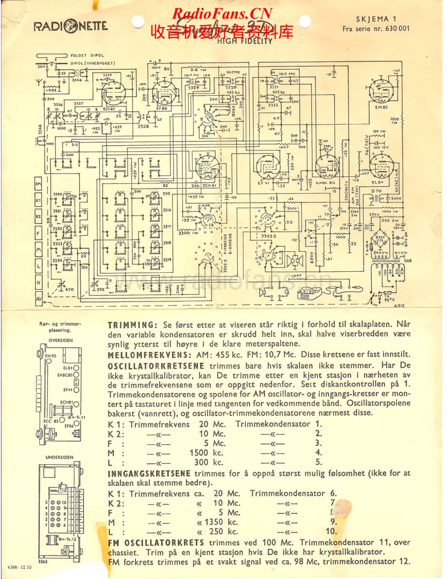 Tandberg-Radionette-Symfoni-Schematic电路原理图.pdf_第2页