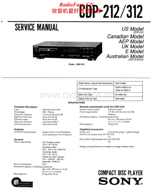 Sony-CDP-212-Service-Manual电路原理图.pdf