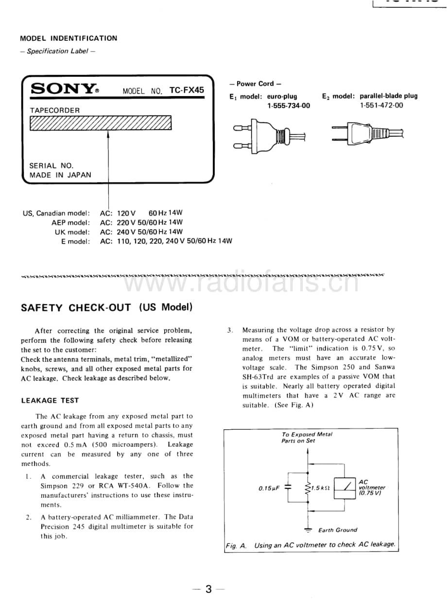 Sony-TC-FX45-Service-Manual电路原理图.pdf_第3页