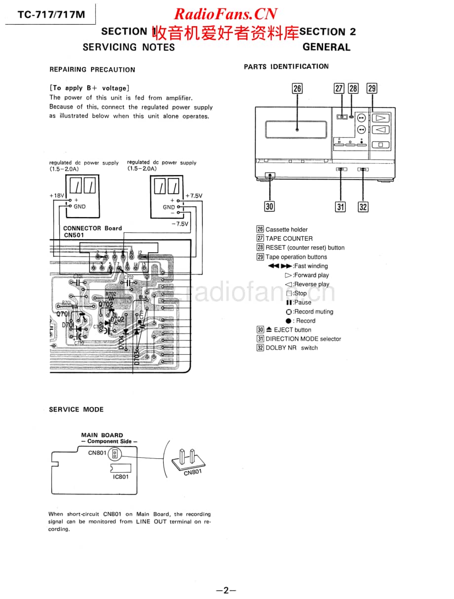 Sony-TC-717M-Service-Manual电路原理图.pdf_第2页