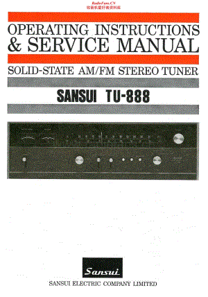 Sansui-TU-888-Service-Manual电路原理图.pdf