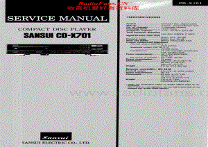 Sansui-CD-X701-Service-Manual电路原理图.pdf