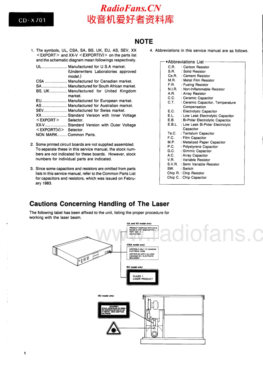 Sansui-CD-X701-Service-Manual电路原理图.pdf_第2页