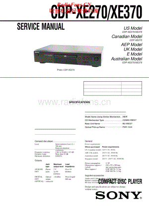 Sony-CDP-XE270-CDP-XE370-Service-Manual (1)电路原理图.pdf