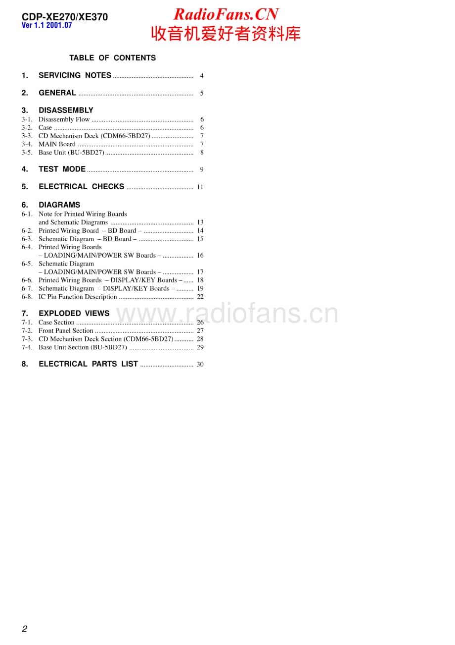 Sony-CDP-XE270-CDP-XE370-Service-Manual (1)电路原理图.pdf_第2页
