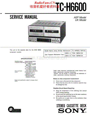 Sony-TC-H6600-Service-Manual电路原理图.pdf