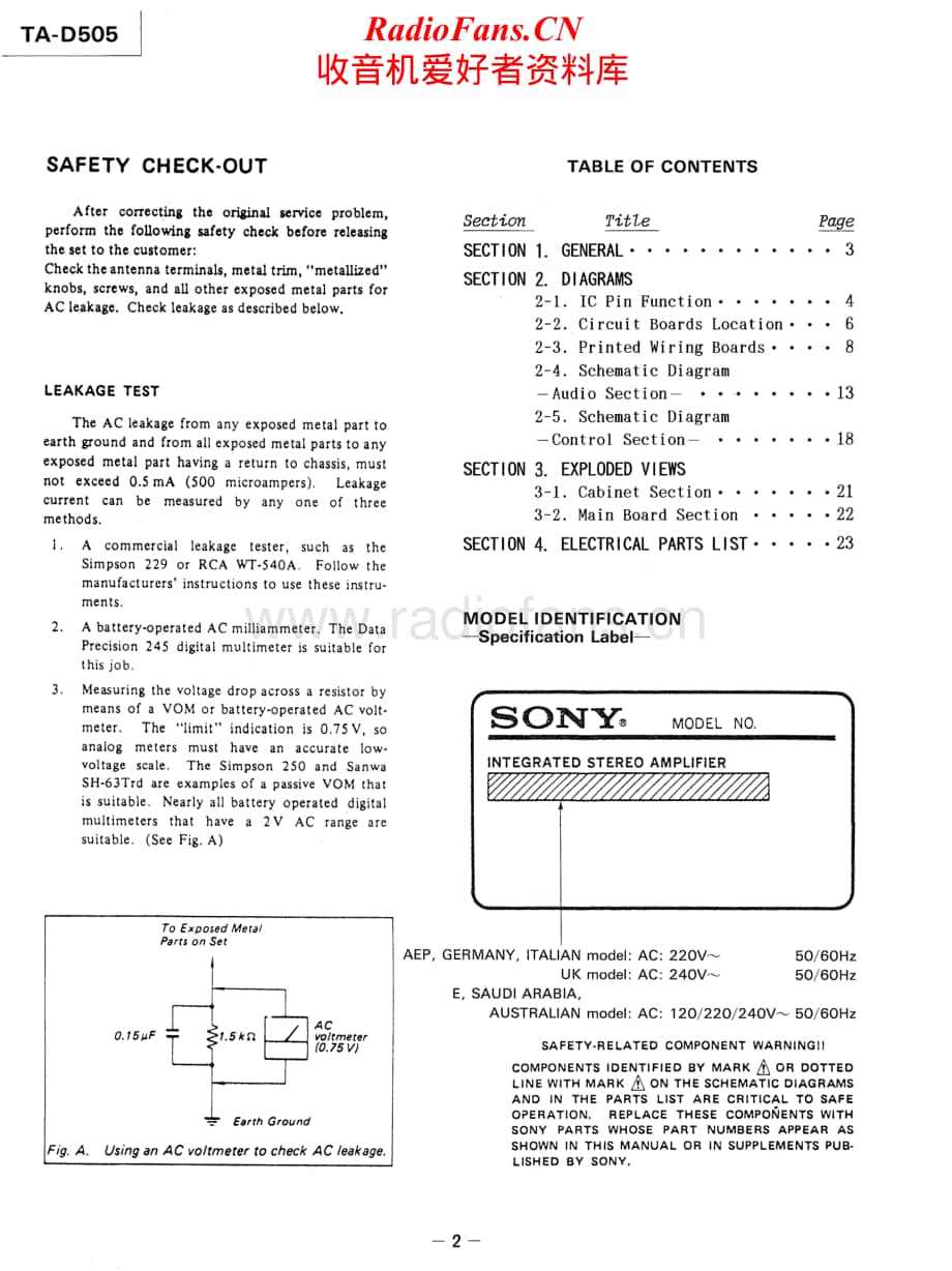 Sony-TA-D505-Service-Manual电路原理图.pdf_第2页