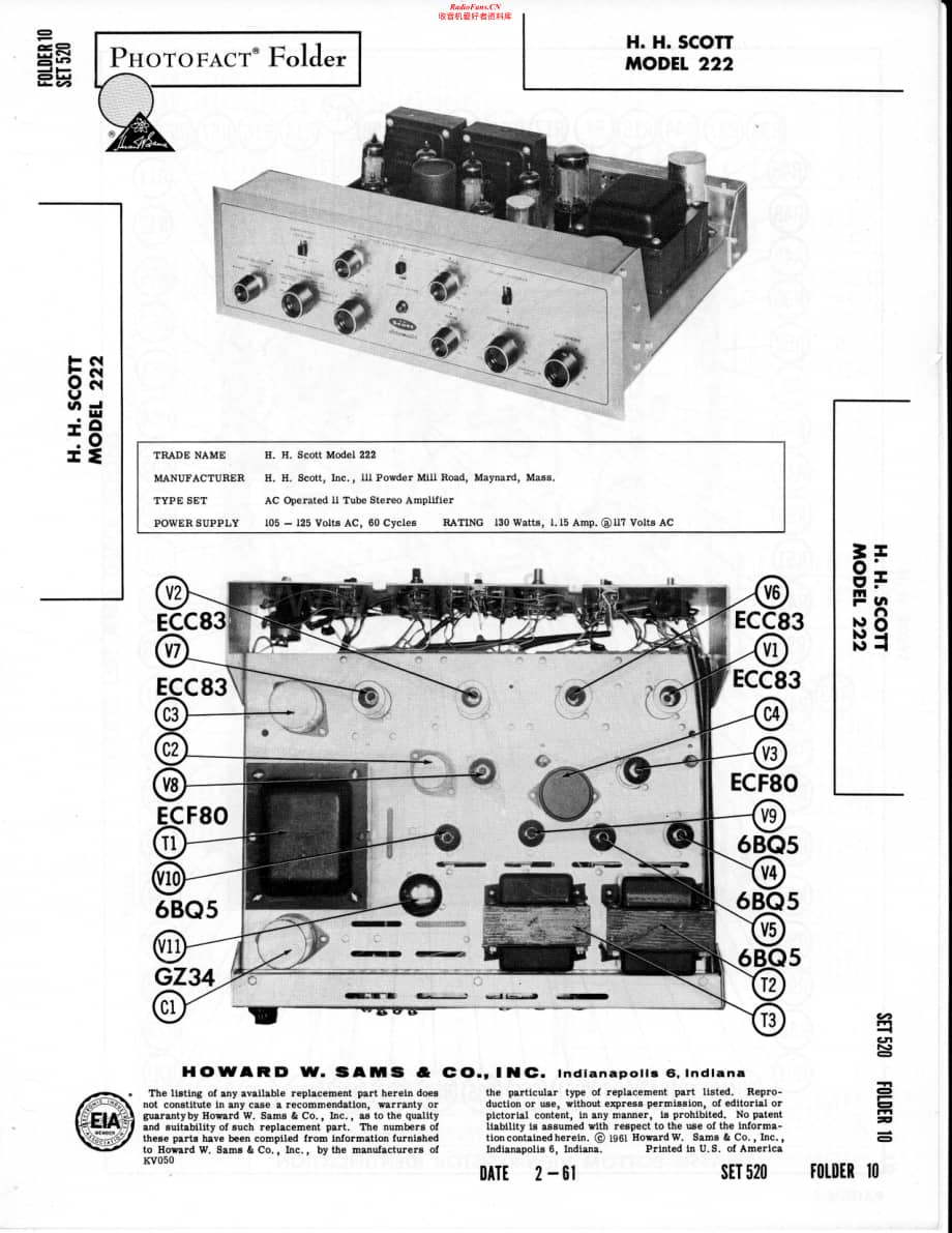 Scott-222-Service-Manual电路原理图.pdf_第1页