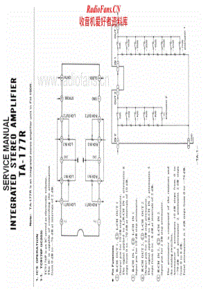 Sony-TA-177R-Service-Manual电路原理图.pdf