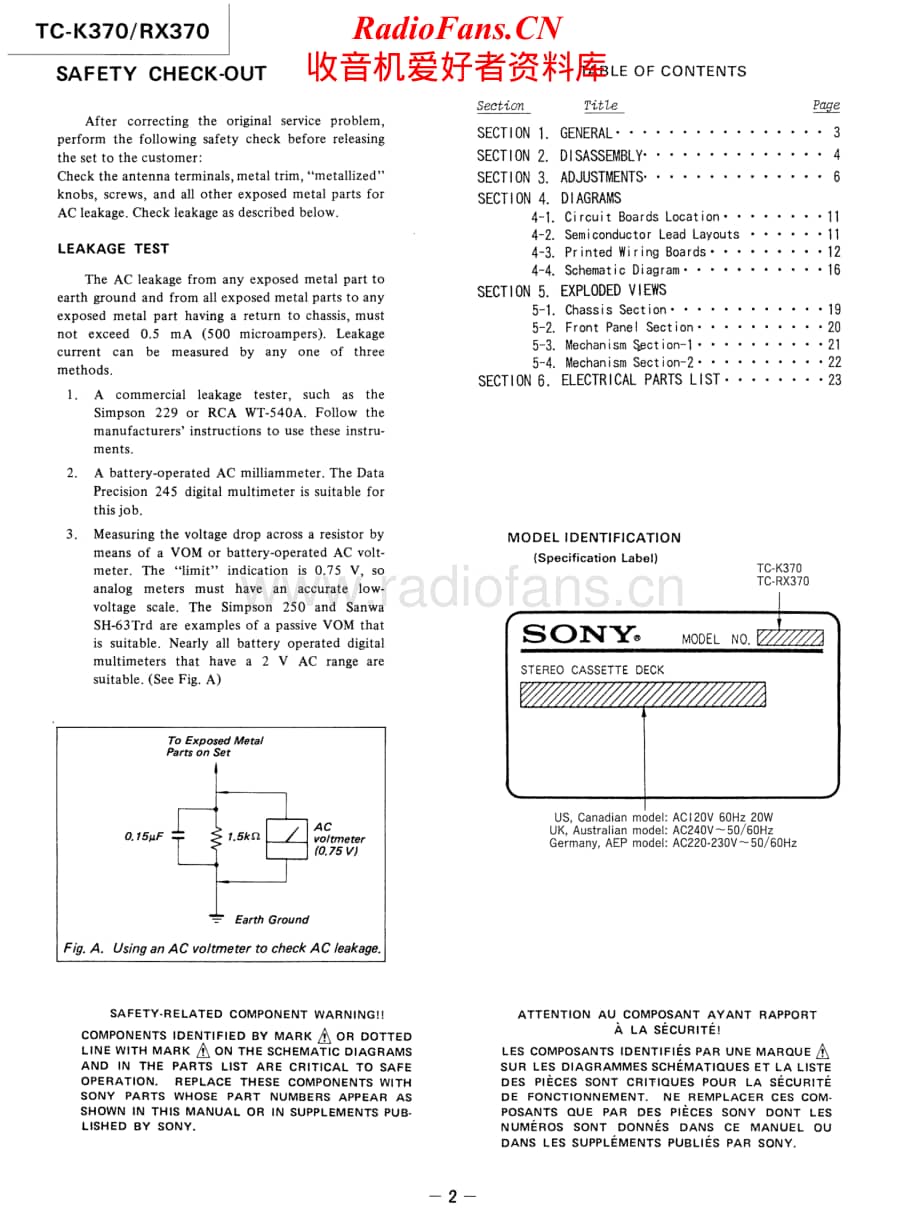Sony-TC-K370-Service-Manual电路原理图.pdf_第2页