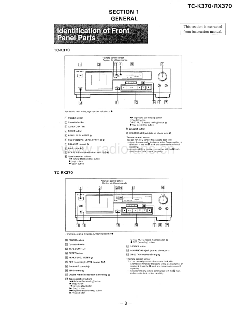Sony-TC-K370-Service-Manual电路原理图.pdf_第3页