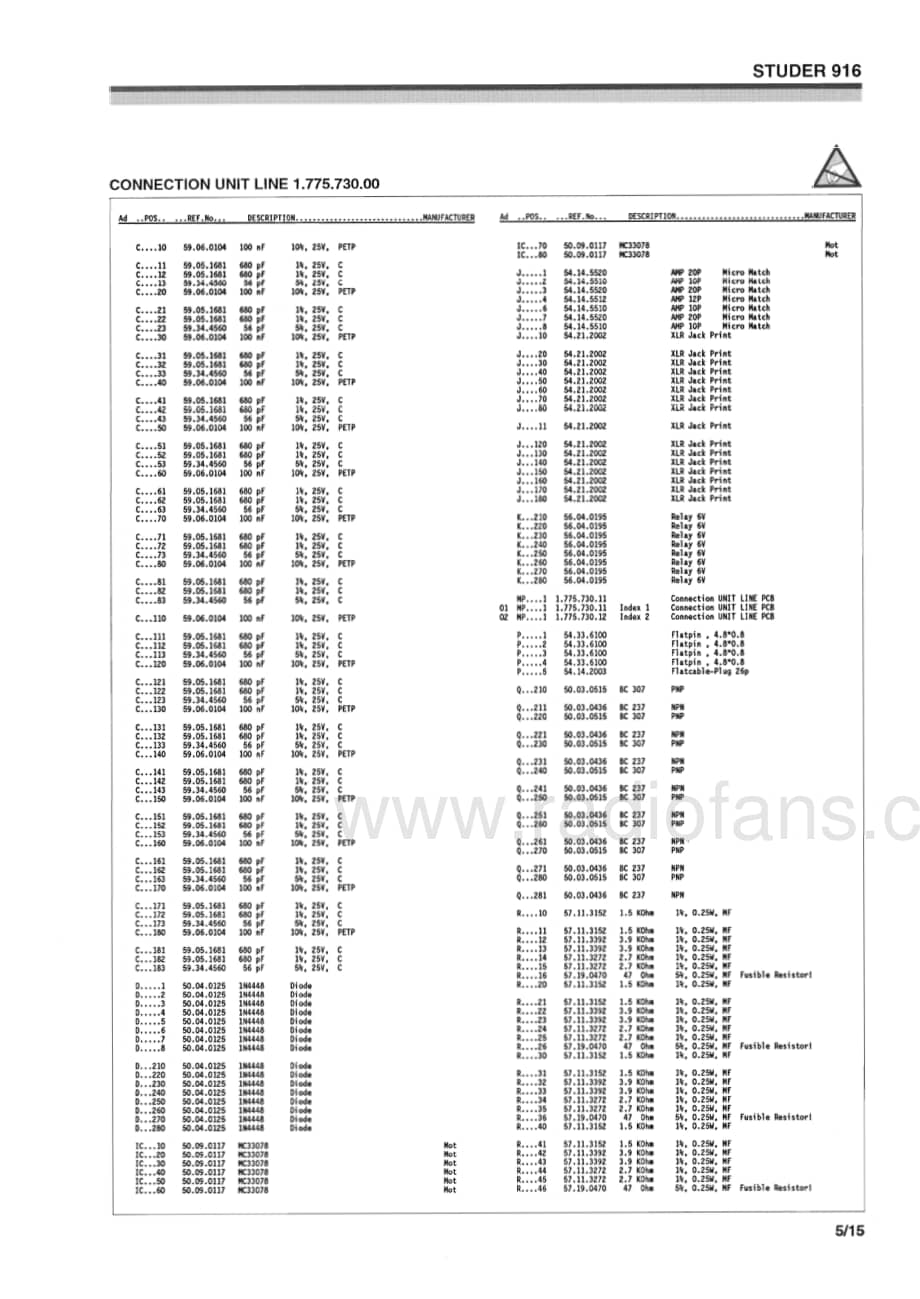 Studer-916-Service-Manual-Section-2电路原理图.pdf_第3页