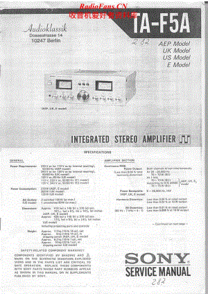 Sony-TA-F5A-Service-Manual电路原理图.pdf