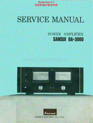 Sansui-BA-3000-Service-Manual电路原理图.pdf