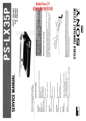 Sony-PS-LX35P-Service-Manual电路原理图.pdf