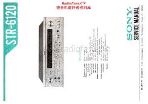 Sony-STR-6120-Service-Manual电路原理图.pdf