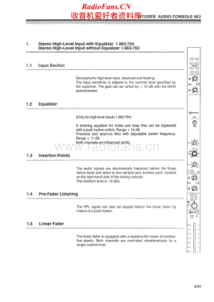 Studer-963-Service-Manual-Section-2电路原理图.pdf