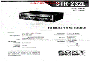 Sony-STR-232L-Service-Manual电路原理图.pdf
