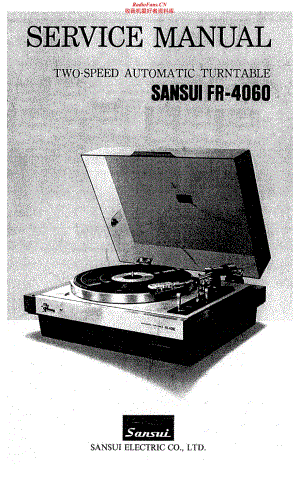 Sansui-FR-4060-Service-Manual电路原理图.pdf