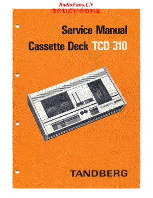 Tandberg-TCD-310-Service-Manual电路原理图.pdf