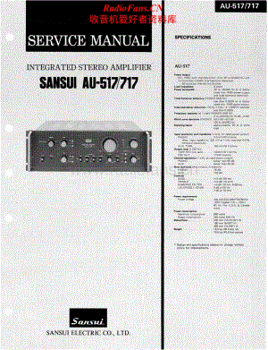 Sansui-AU-517-AU-717-Service-Manual电路原理图.pdf