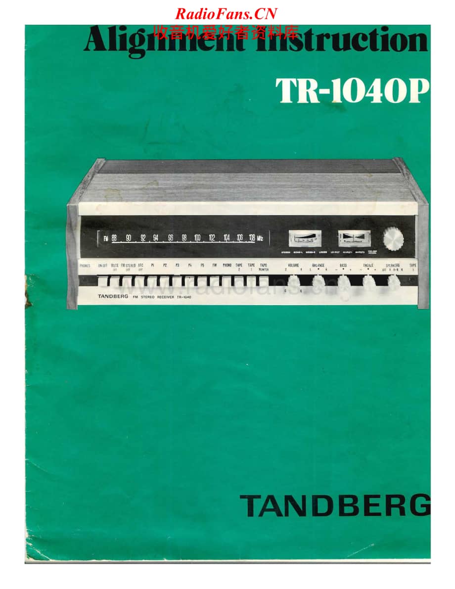 Tandberg-TR-1040-P-Service-Manual-2电路原理图.pdf_第1页