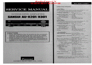 Sansui-AUX-301-Service-Manual电路原理图.pdf