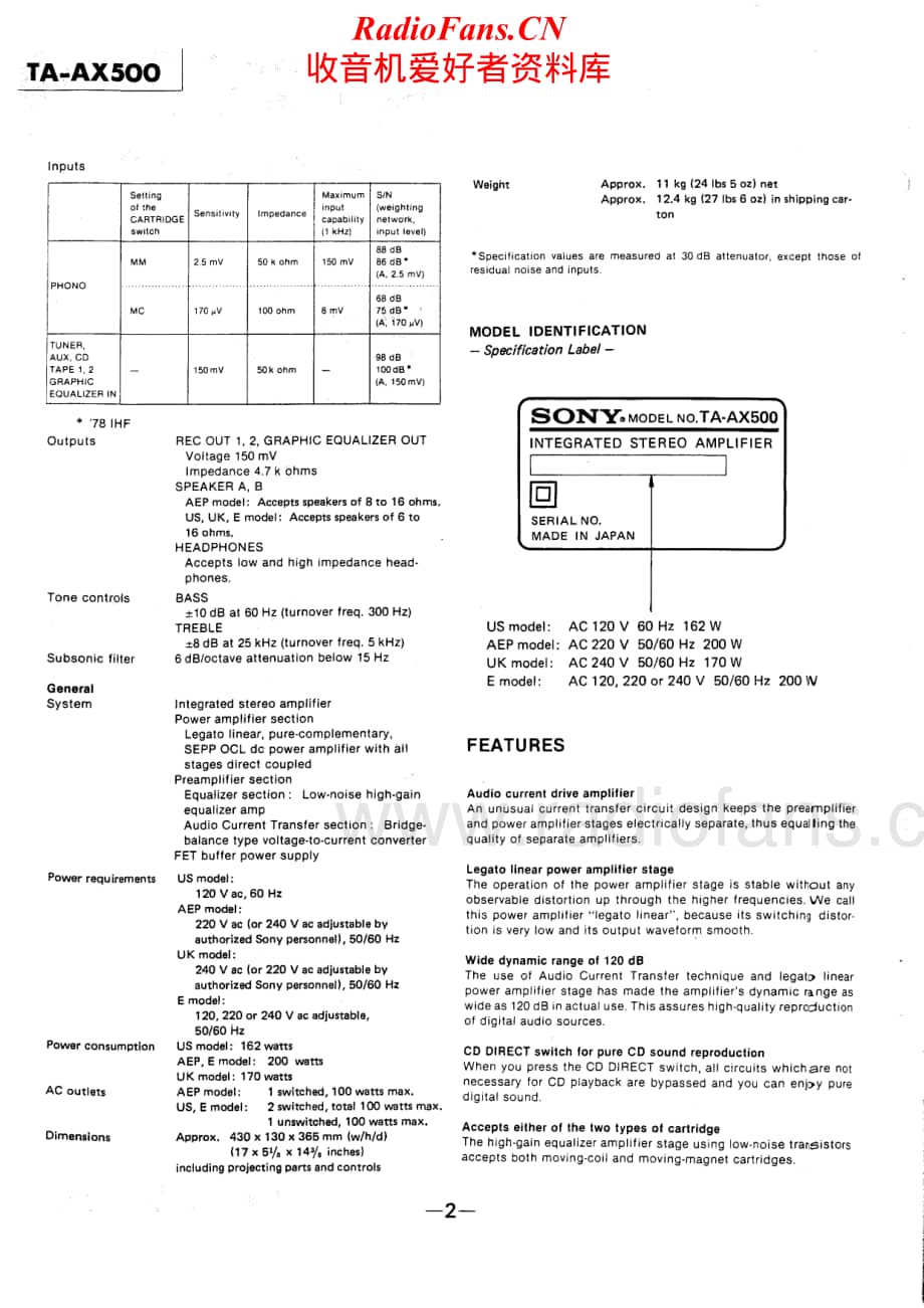 Sony-TA-AX500-Service-Manual电路原理图.pdf_第2页