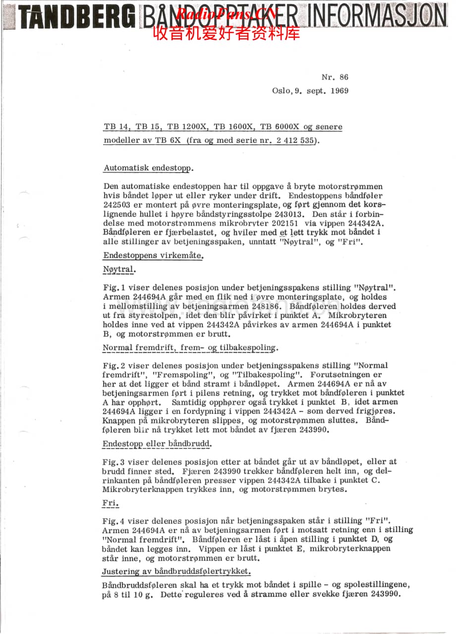 Tandberg-Serviceinfo-1969-71-Service-Manual电路原理图.pdf_第2页